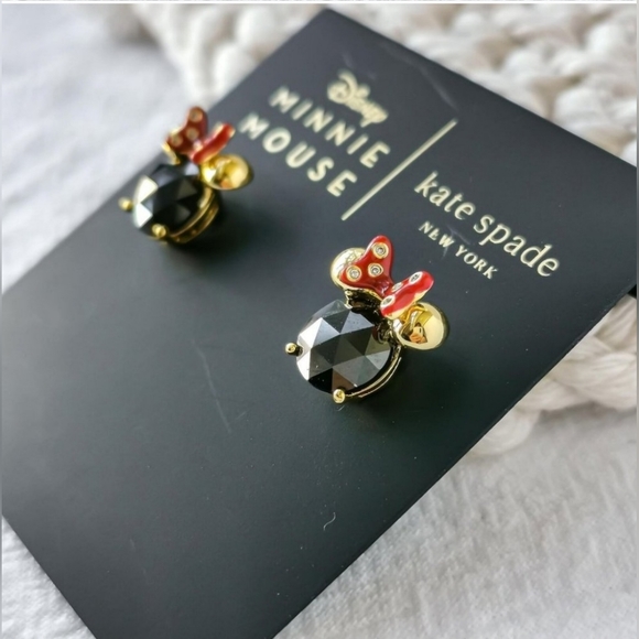 Disney x Kate Spade Minnie Studs - Picture 2 of 5